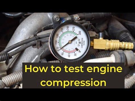 will a compression test reveal a loose piston|How to Do Compression and Leak Down Tests.